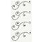 12 Packs: 4 ct. (48 total) Black Swirl Flourish Adhesive Rhinestones by Recollections™